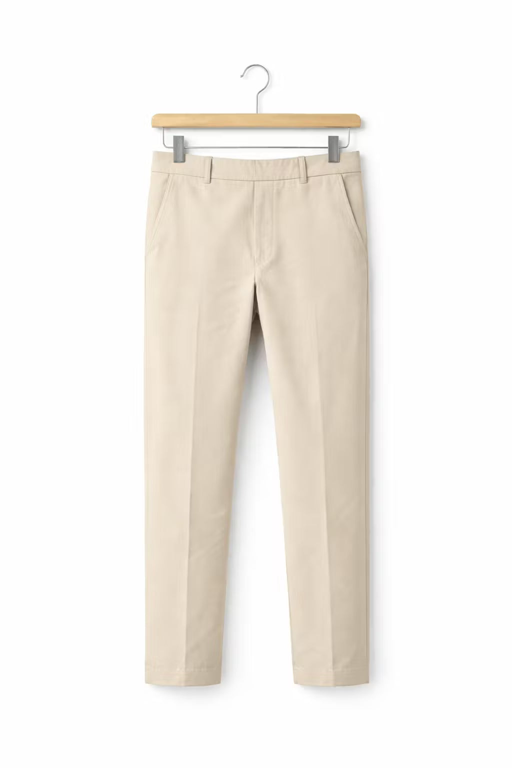 Tailored Straight-Leg Dress Trousers