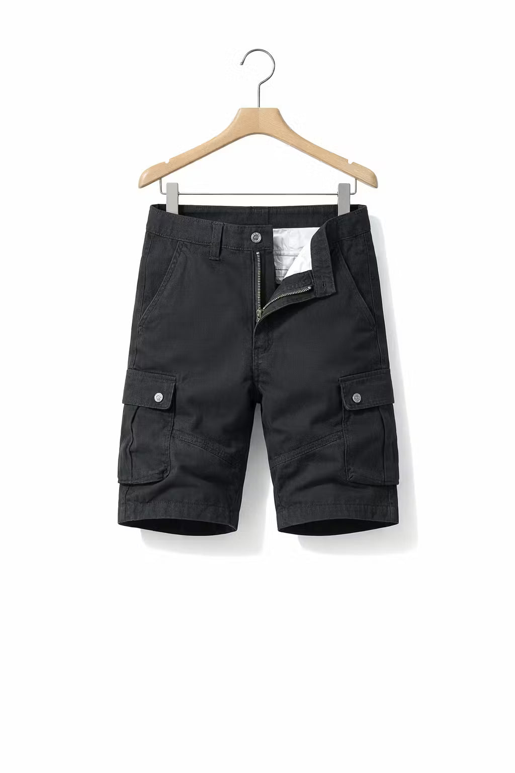 Utility Pocket Cotton Cargo Shorts