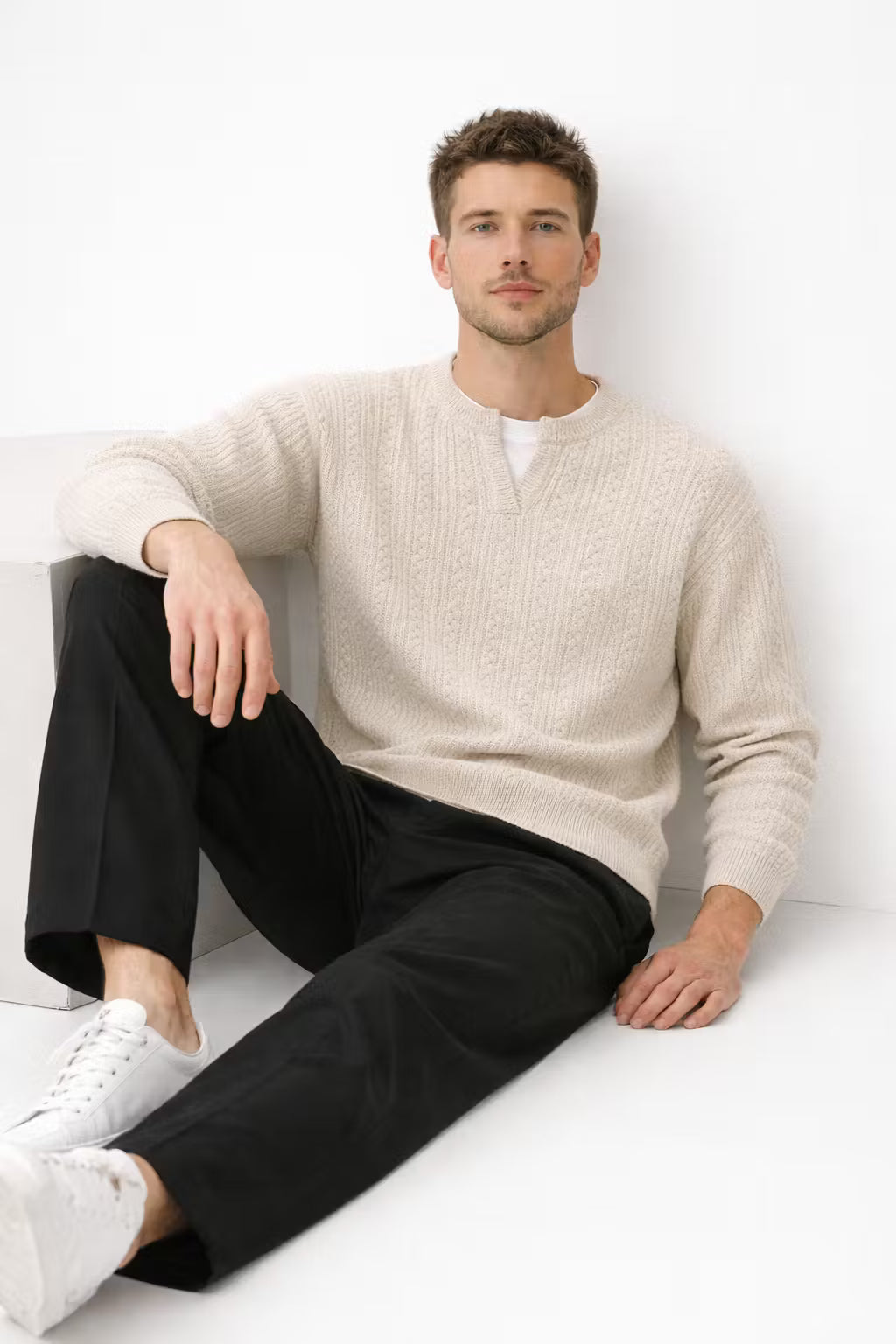 Cable Knit Pullover