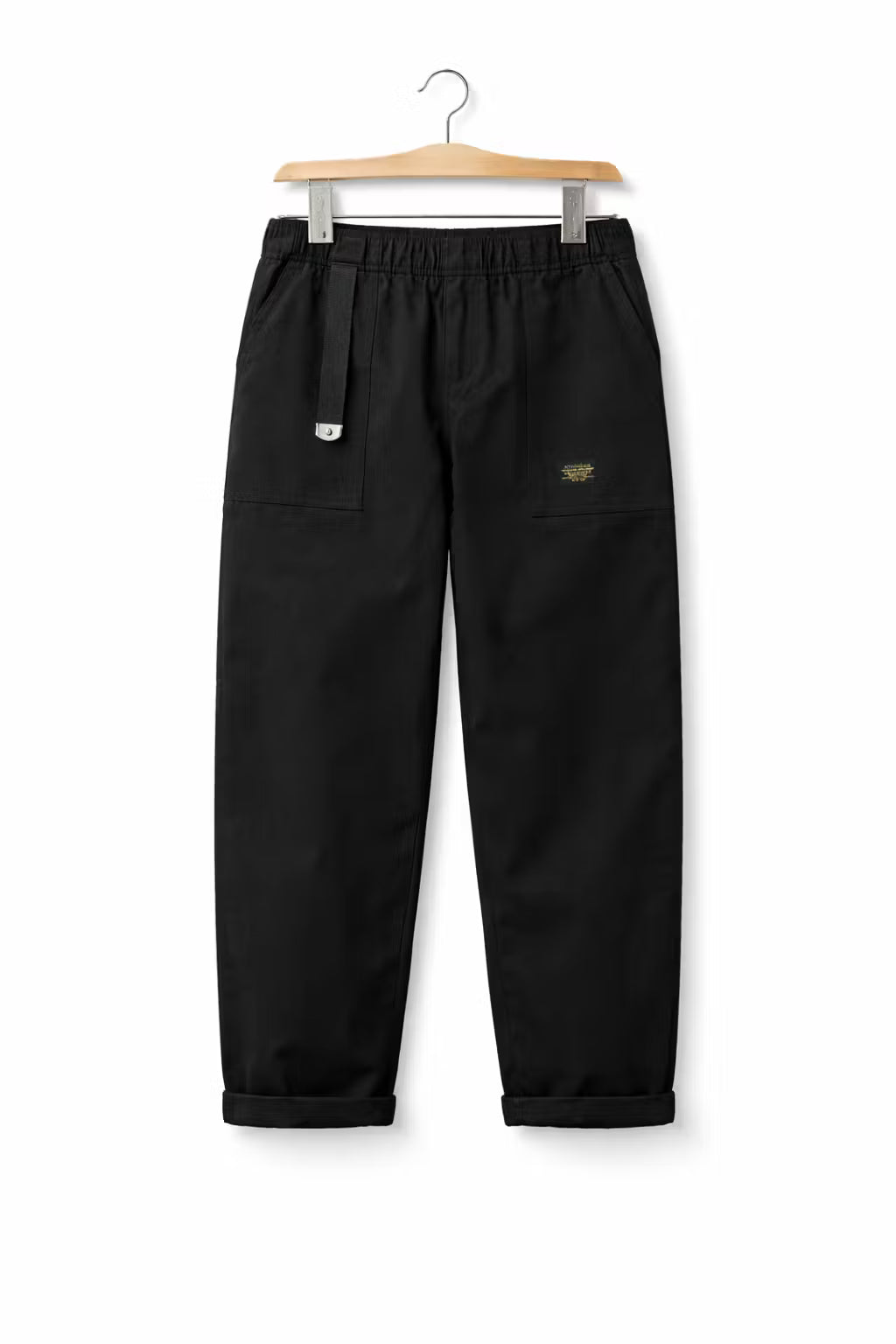 Relaxed Utility Straight-Leg Trousers