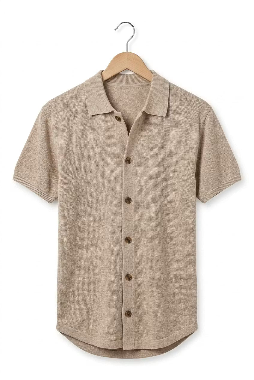 Riverton Textured Knit Polo