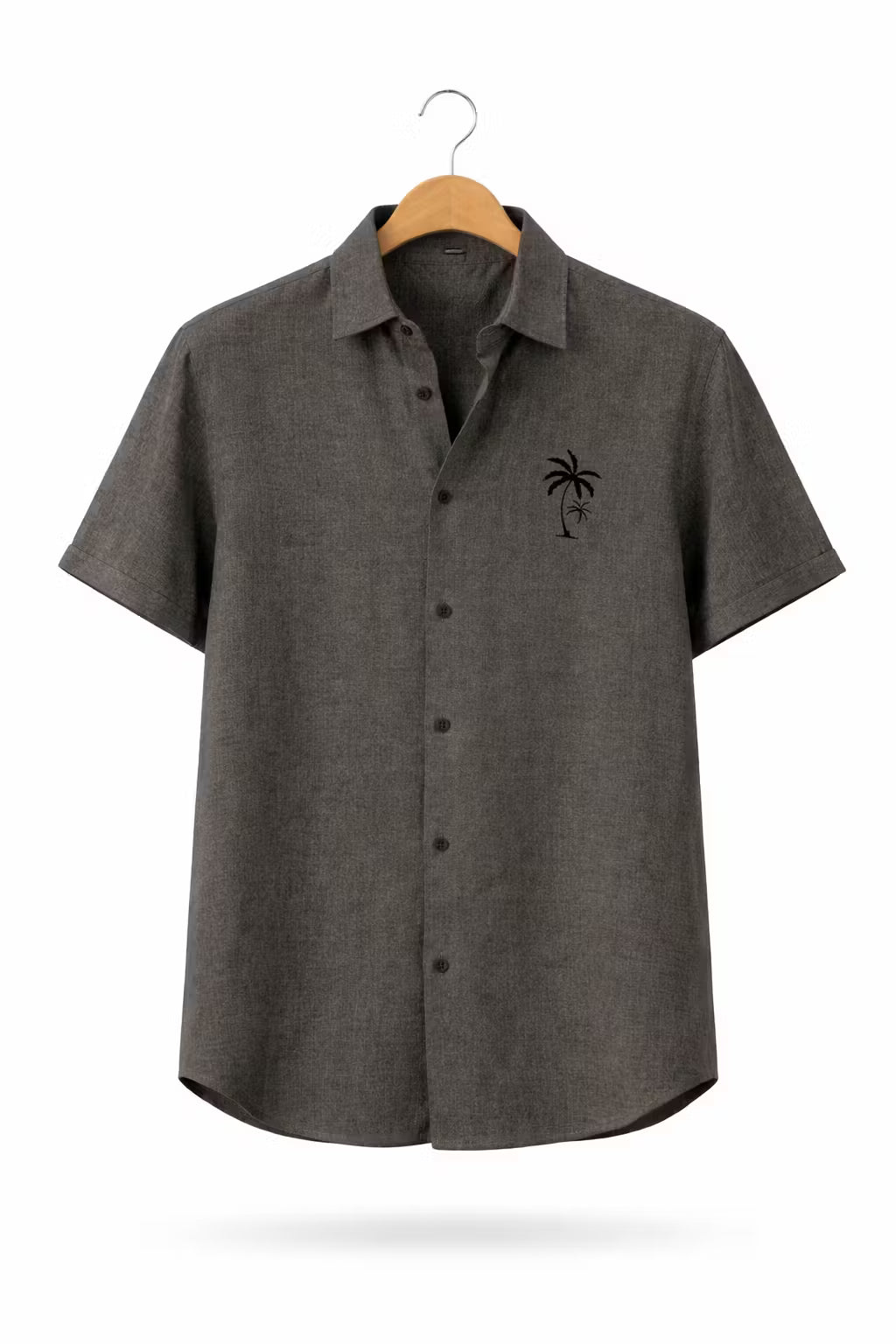 Palma Coastal Embroidered Woven Shirt