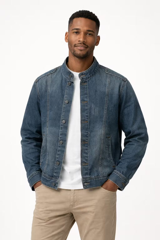 Men’s Classic Blue Denim Jacket