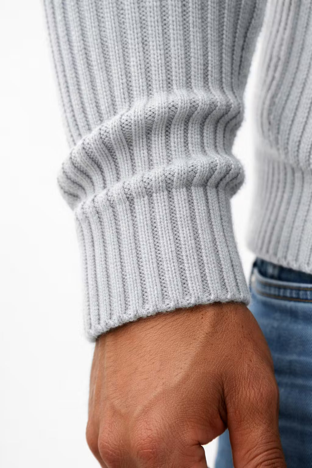 Ribbed Shawl Collar Cardigan