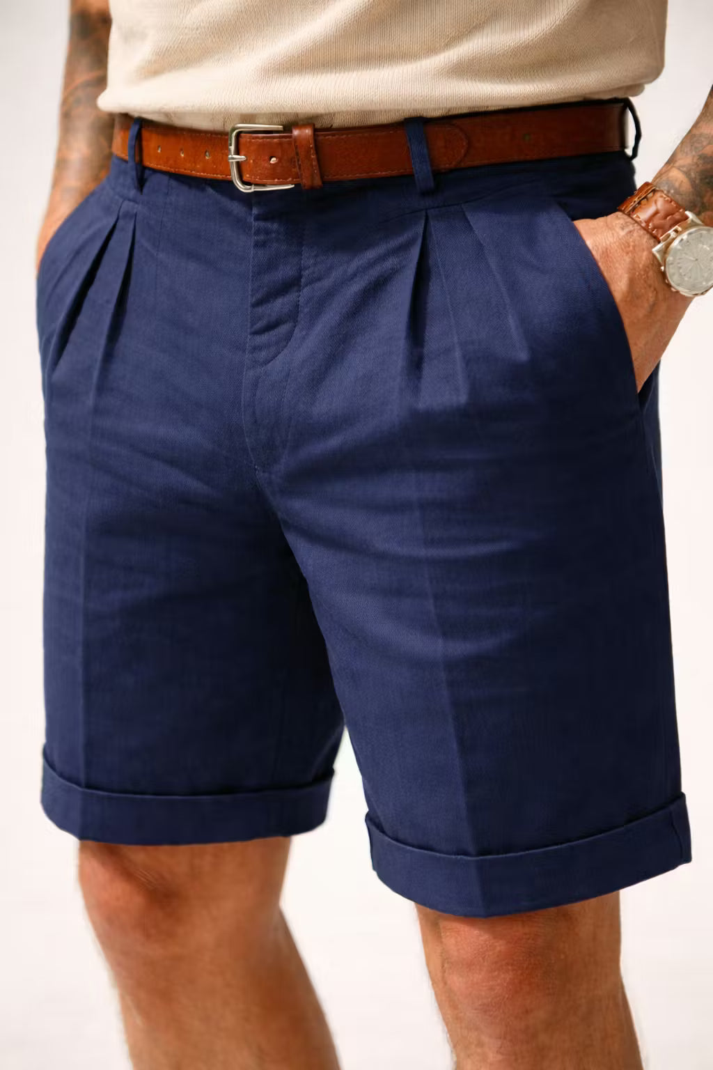 Monaco Pleated Resort Shorts