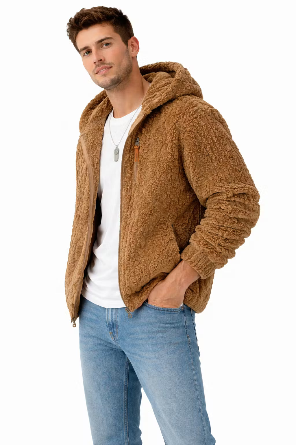 Men’s Fleece-Style Jacket