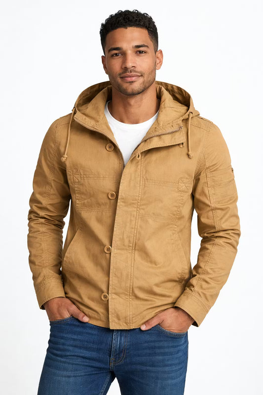 Hooded Utility Field Jacket