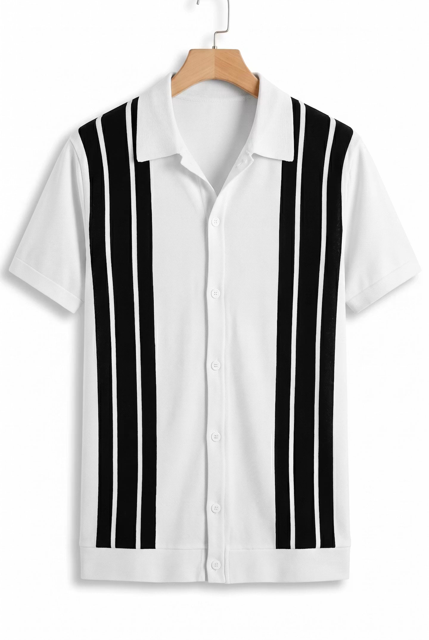 Monroe Stripe Knit Shirt