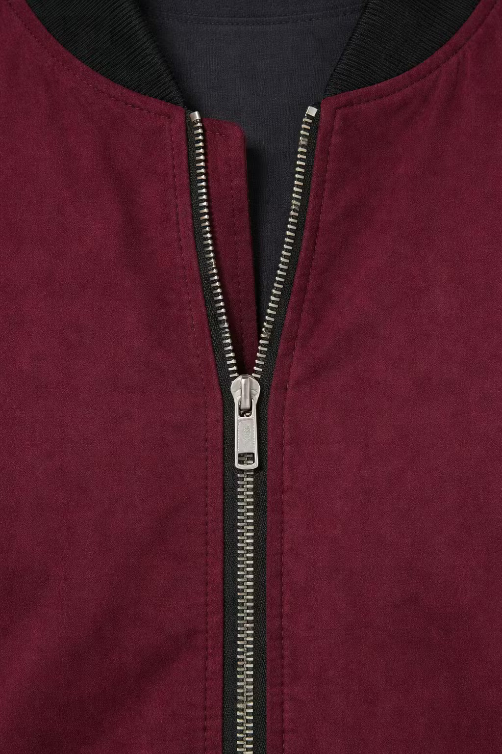 Structured Zip Bomber Jacket