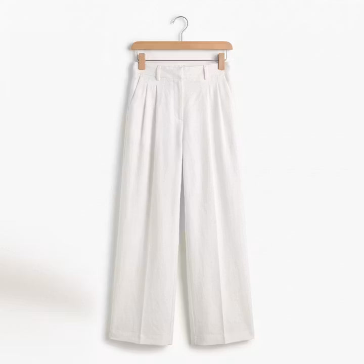 Alder High-Rise Wide-Leg Trousers