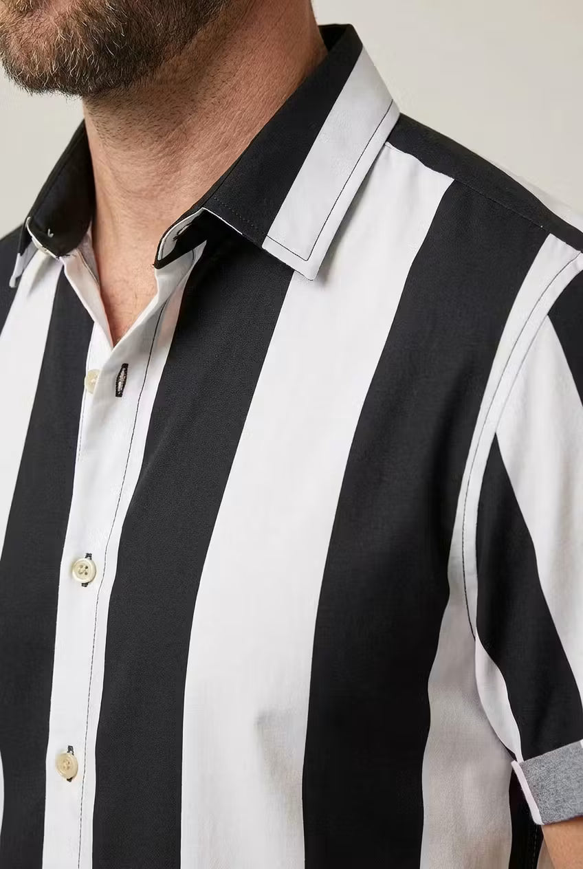 Monroe Stripe Resort Shirt
