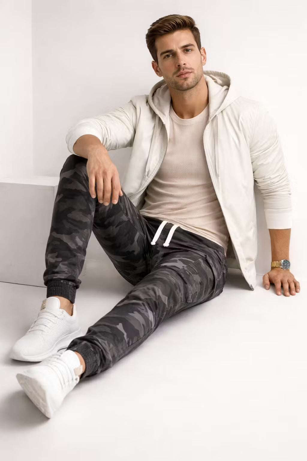 Urban Camo Cargo Joggers