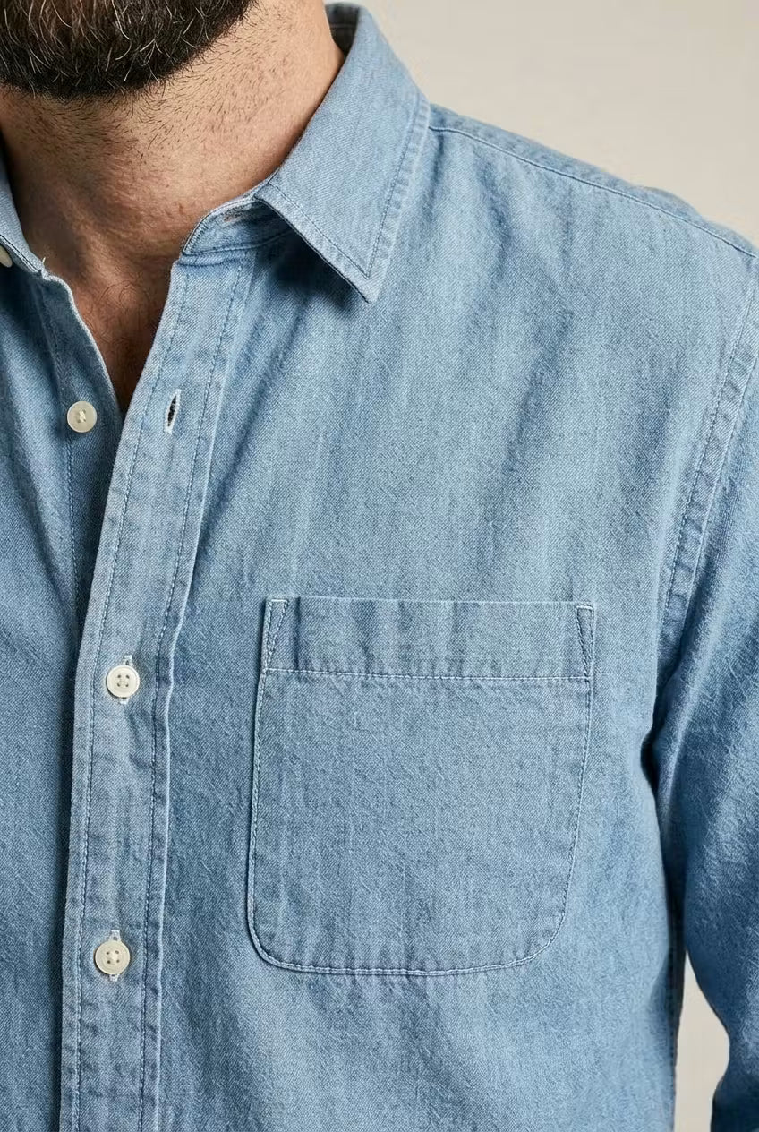 Washed Chambray Shirt