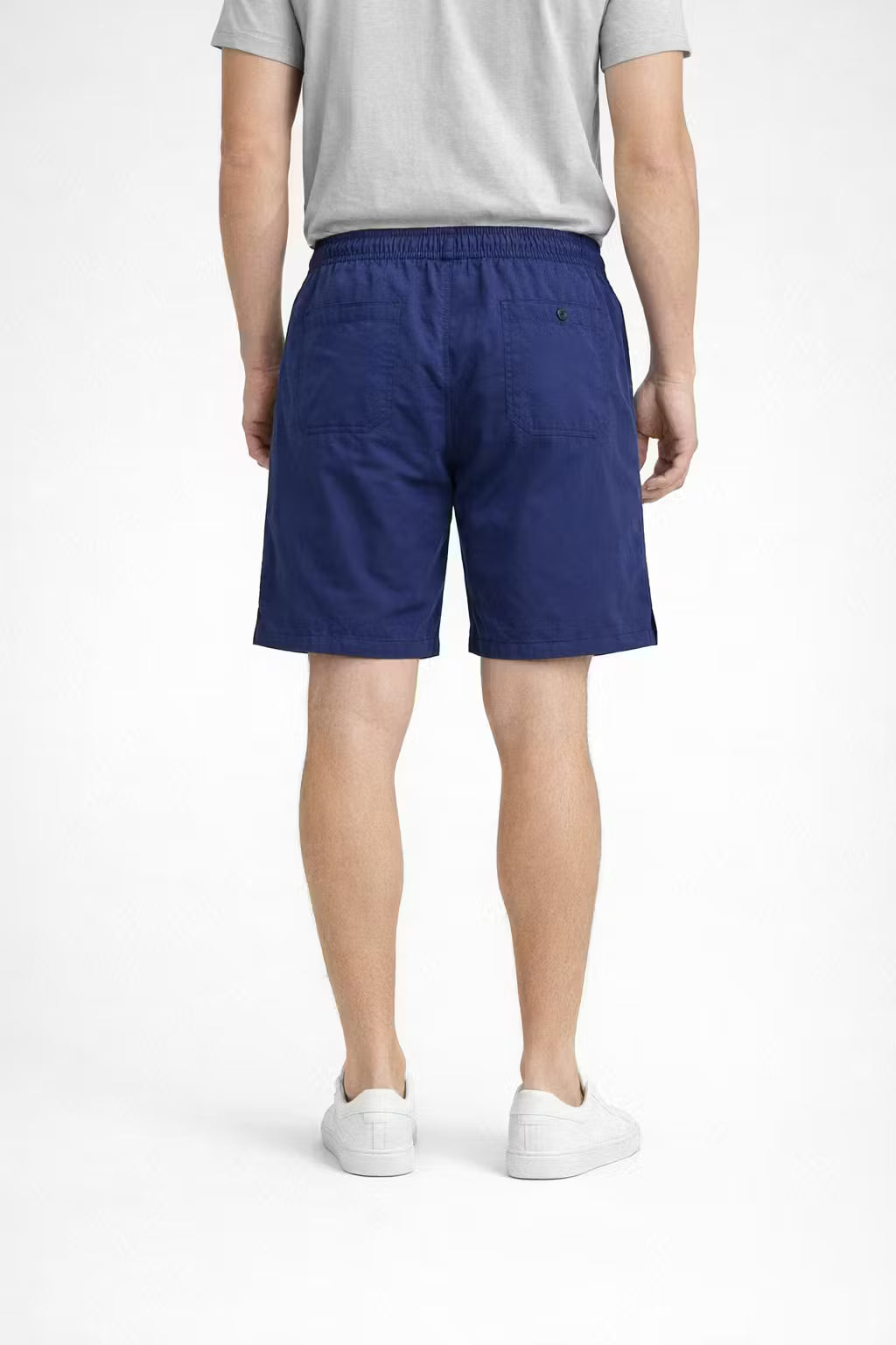 Elastic Drawstring Nylon Shorts