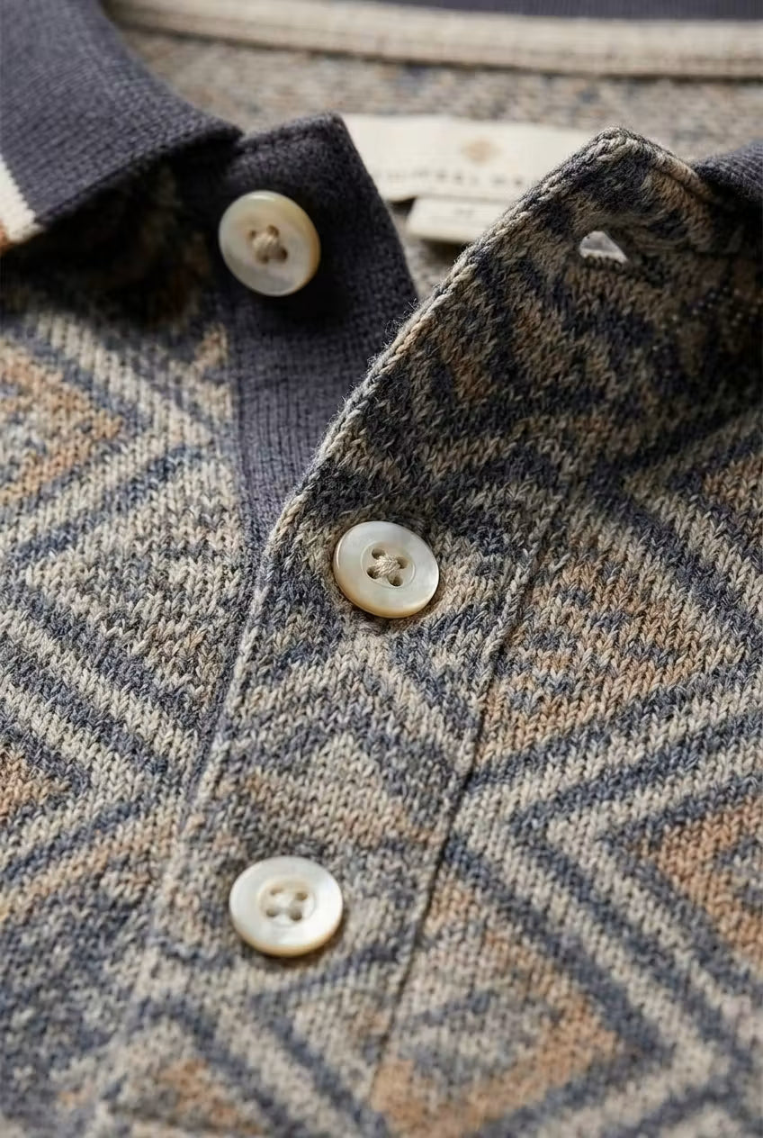 Santorini Mosaic Polo Set