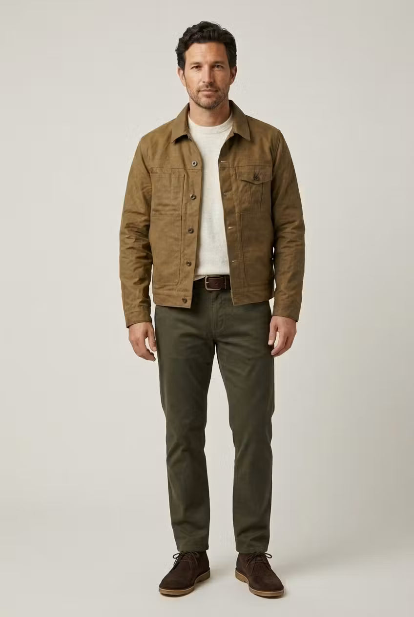The Frontier Waxed Utility Jacket
