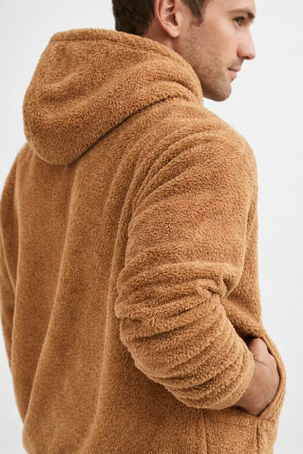 Plush Fleece Pullover Hoodie