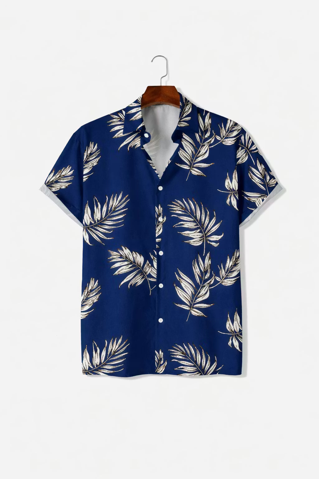 Palm Print Resort Shirt