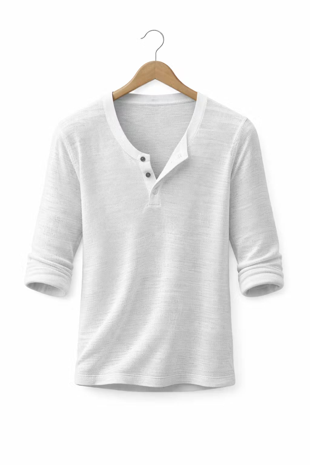 Hudson Textured Henley Pullover