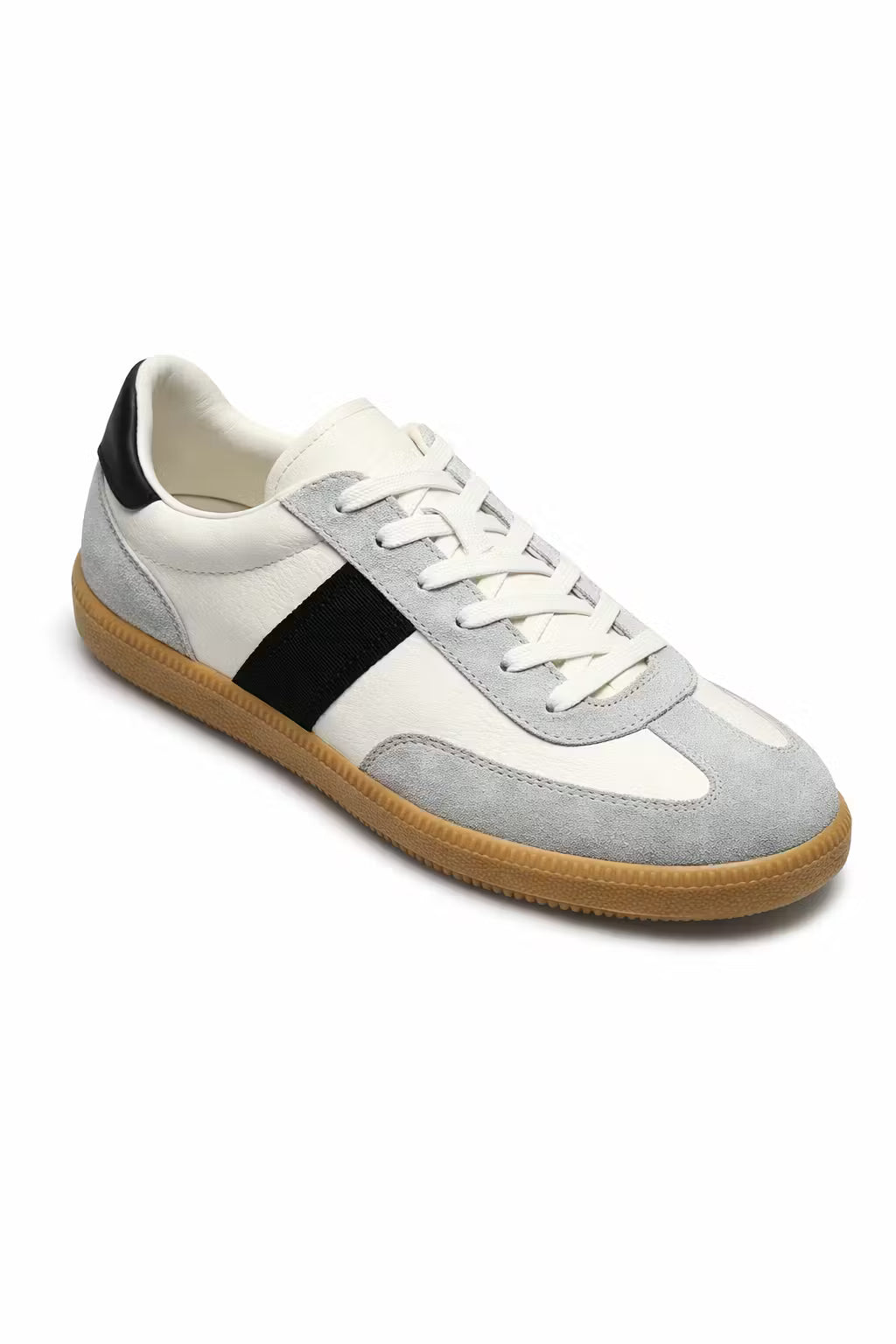Contrast Stripe Retro Training Sneakers