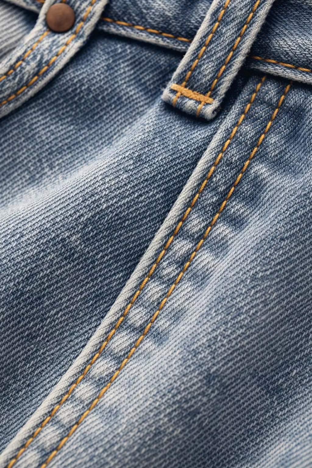 Vintage Wash Relaxed Denim Jorts