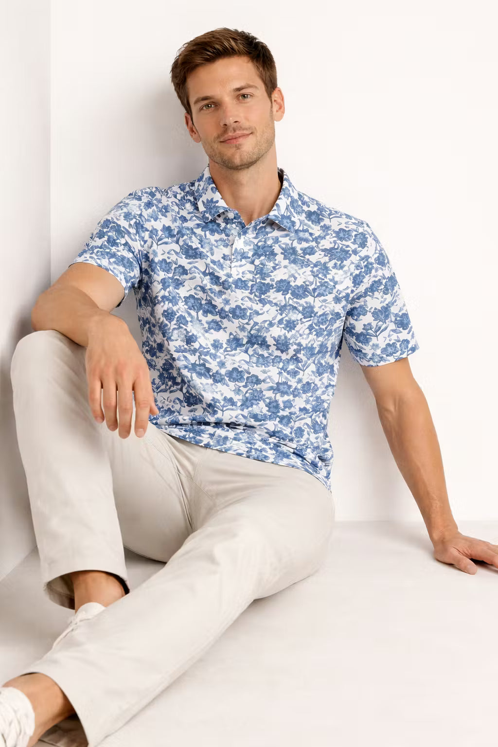 Blue Haven Lyocell Print Shirt