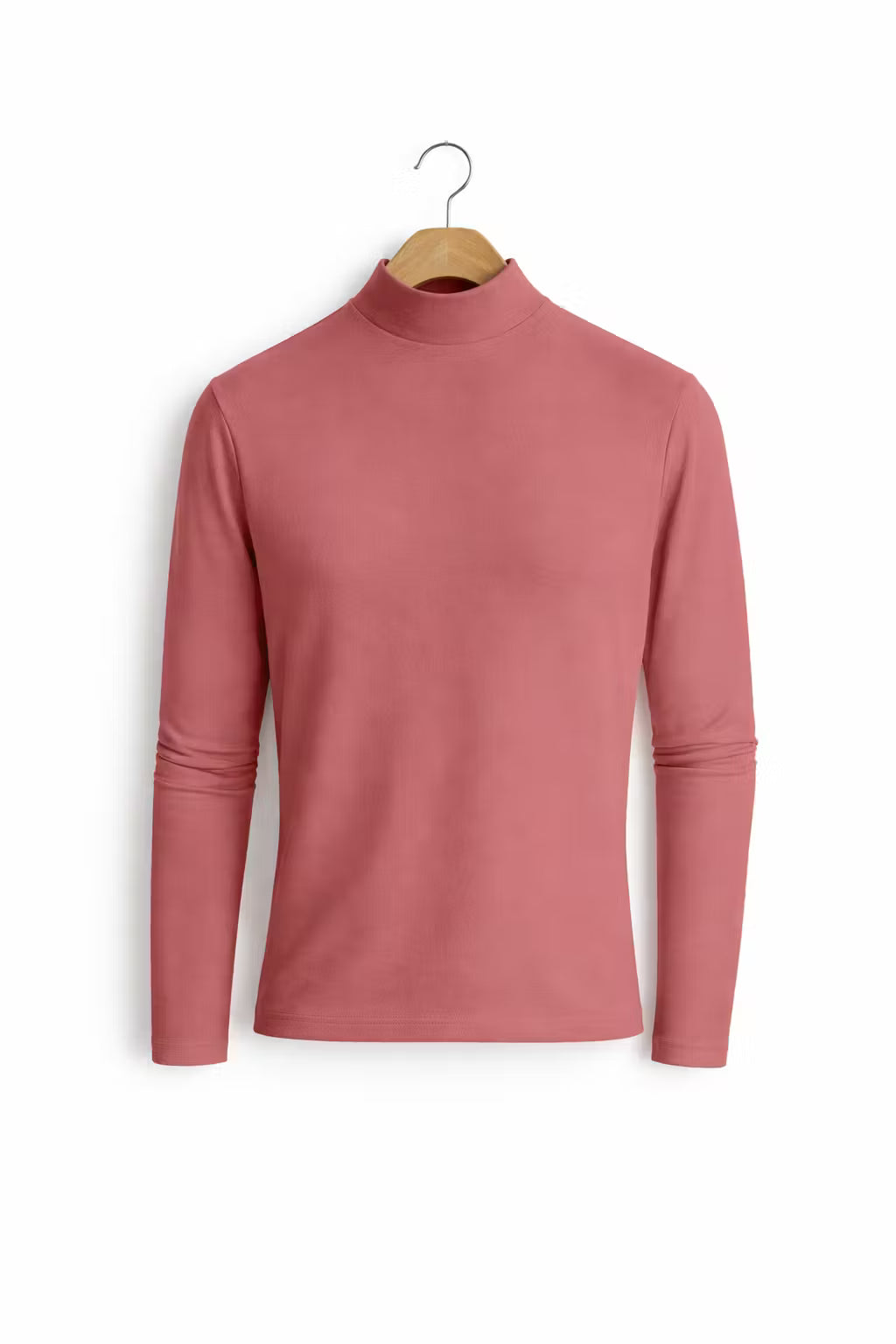 Men’s Long Sleeve Mock Neck Top