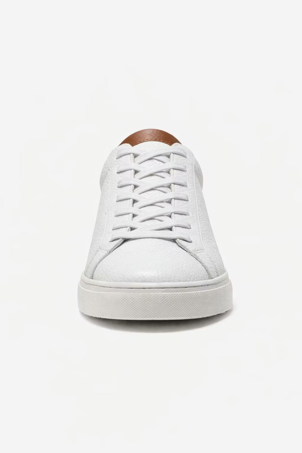 Textured Low-Top Lace-Up Sneakers