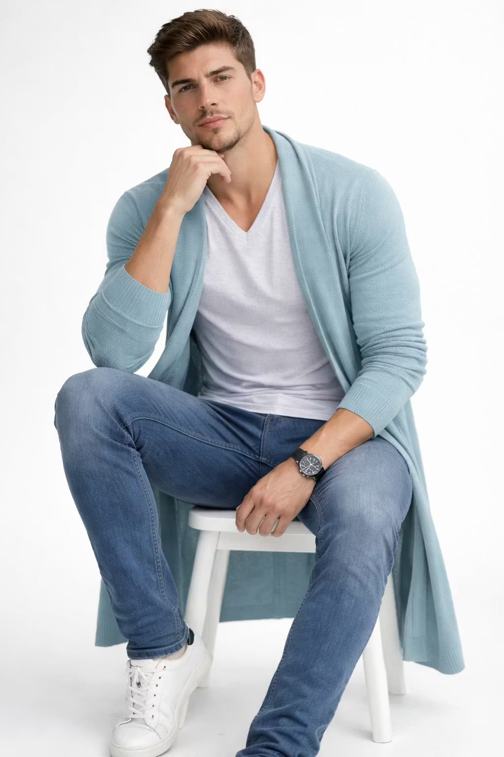 Avalon Longline Open Cardigan