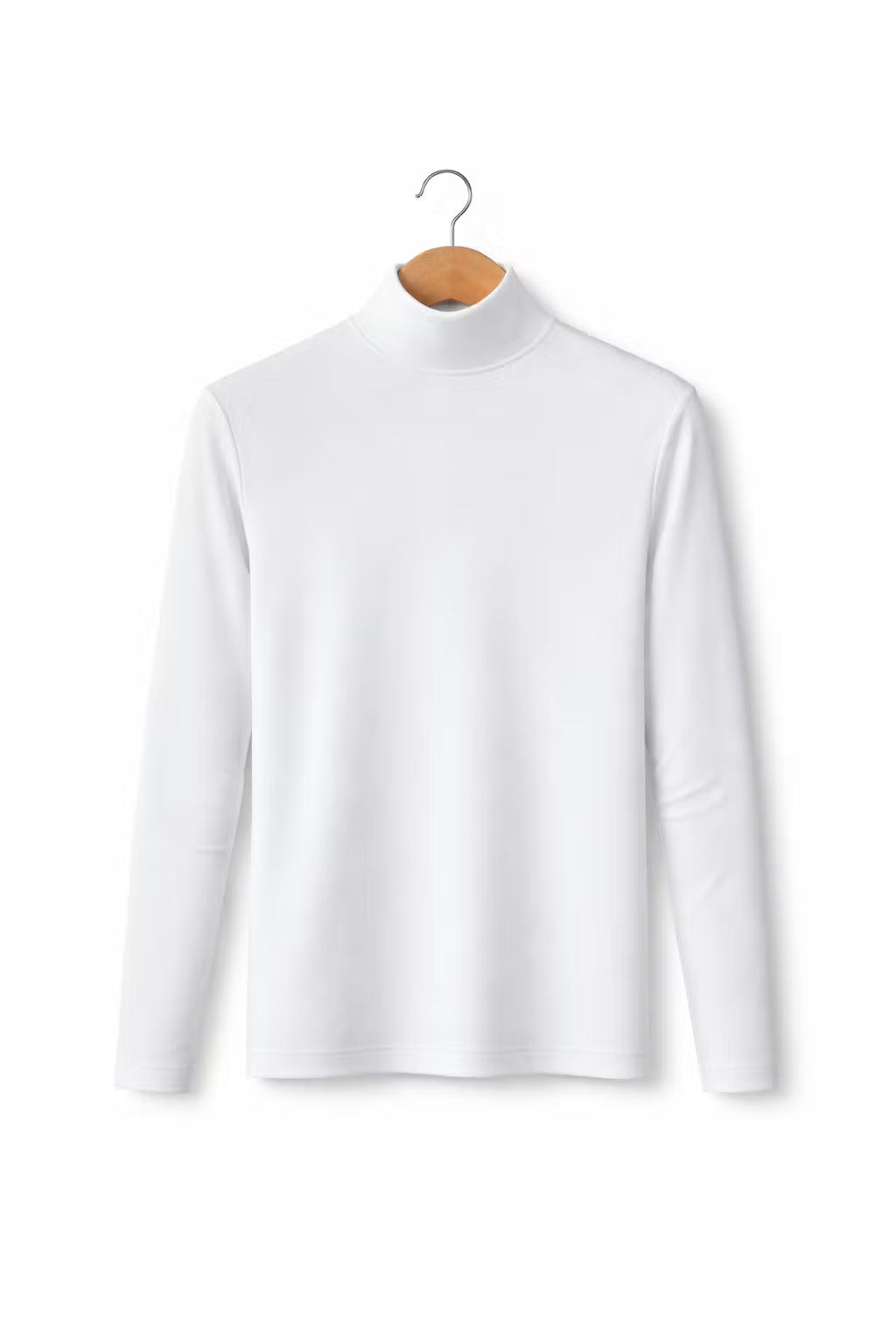 Men’s Long Sleeve Mock Neck Top