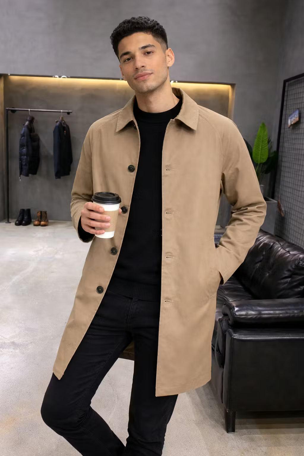 The Meridian Shield Mac Coat