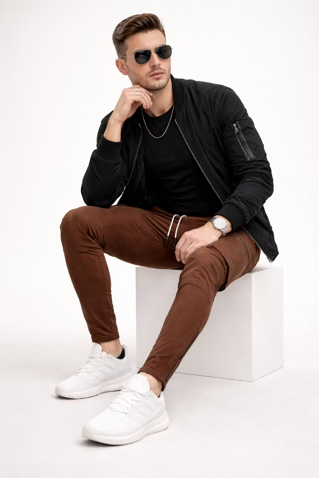 Men’s Athletic Cargo Joggers
