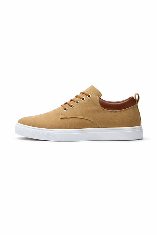Canvas Lace-Up Street Sneakers