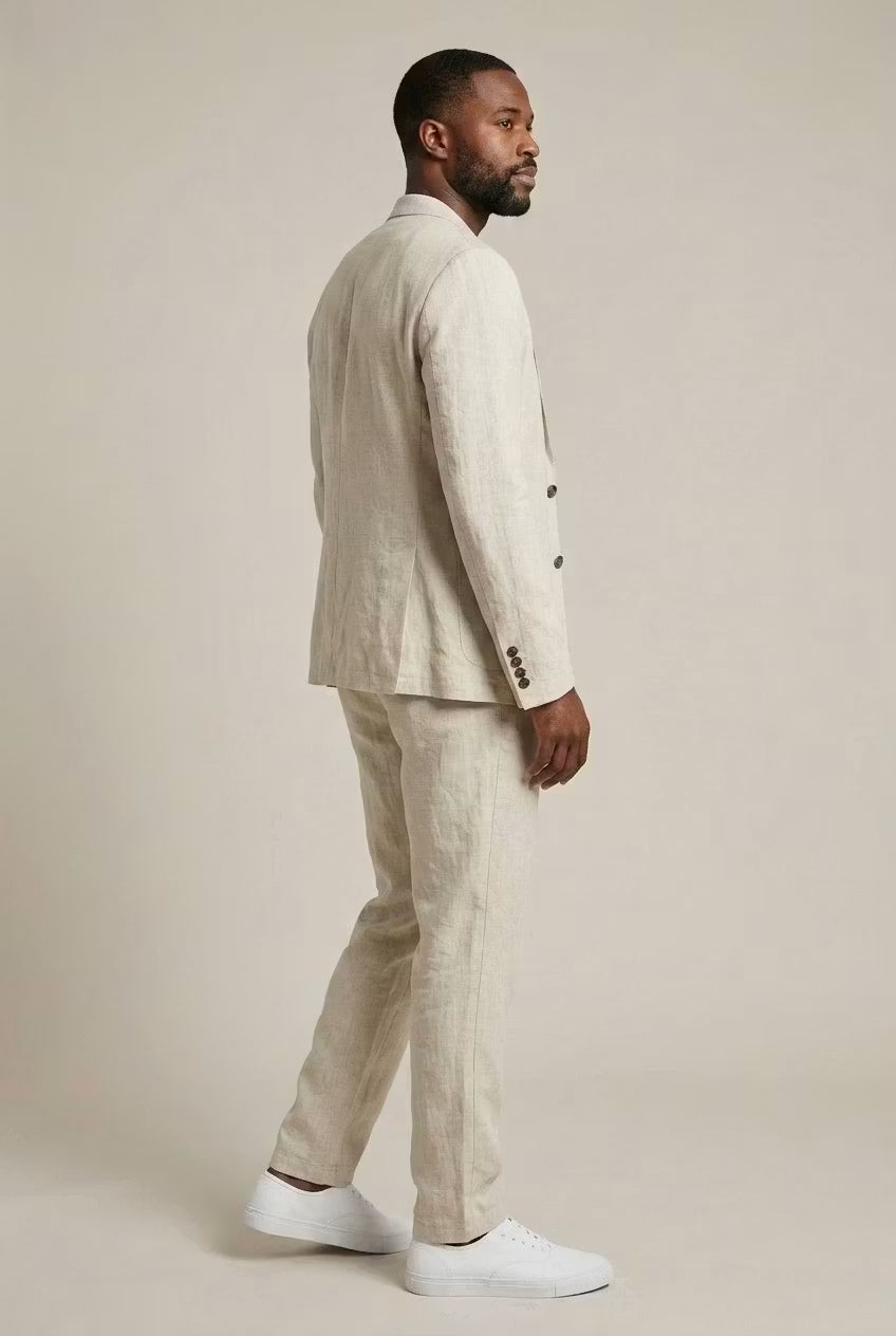 Relaxed Linen Suit Set