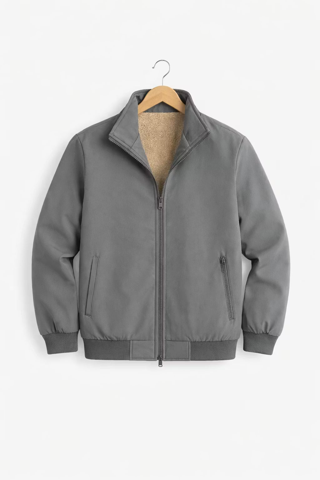 Northline Sherpa-Lined Zip Jacket