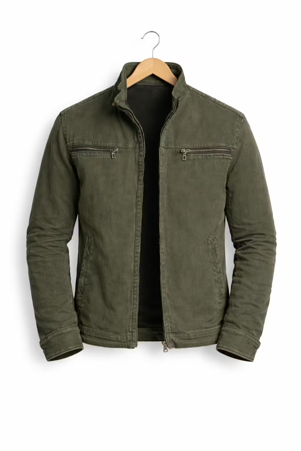 Atlas Cotton Zip Jacket