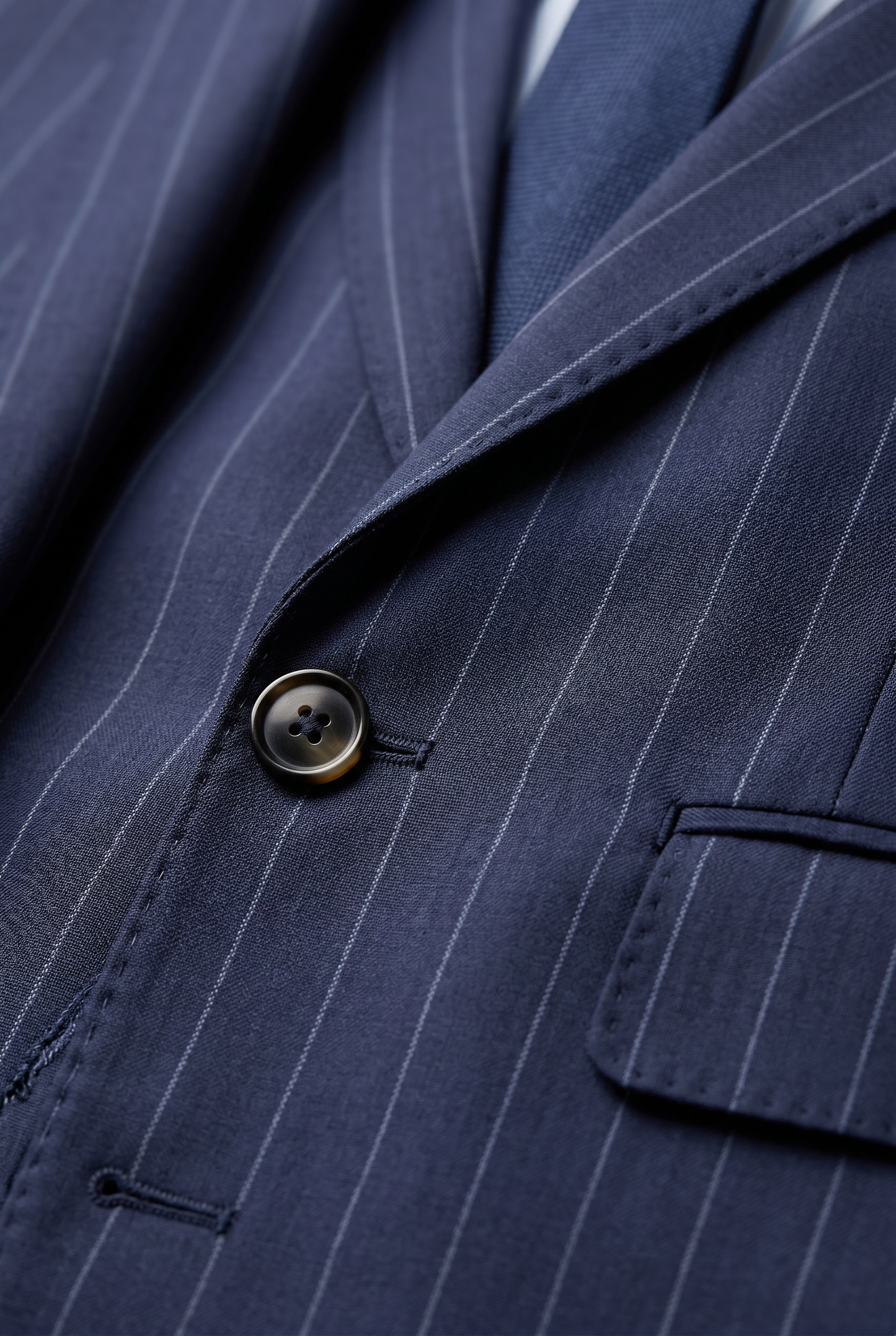 Sterling Pinstripe Three-Piece Suit