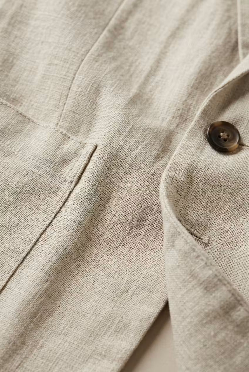 Relaxed Linen Suit Set