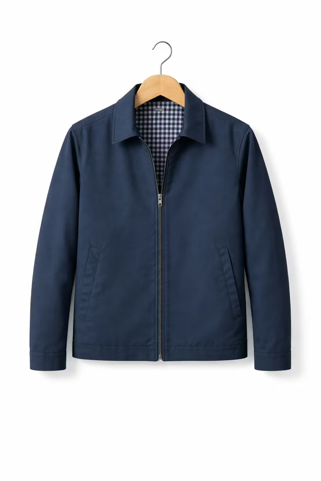 Minimal Zip-Up Utility Jacket