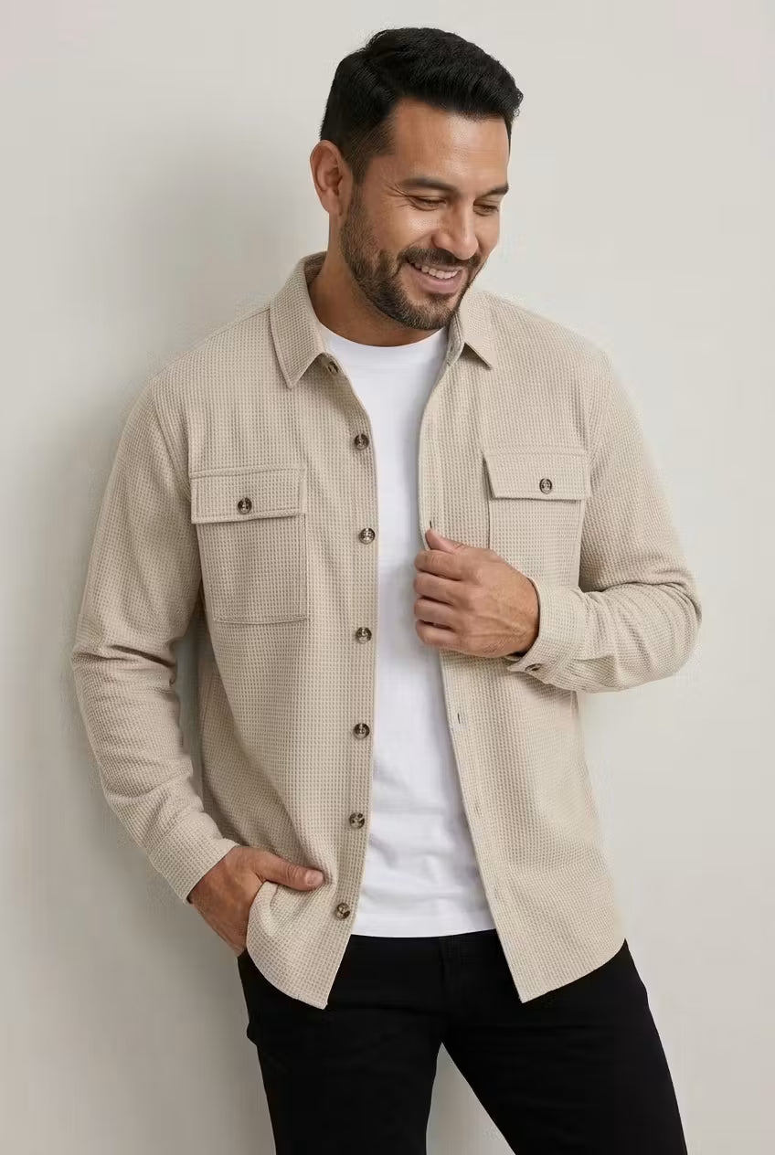 The Alder Waffle Overshirt