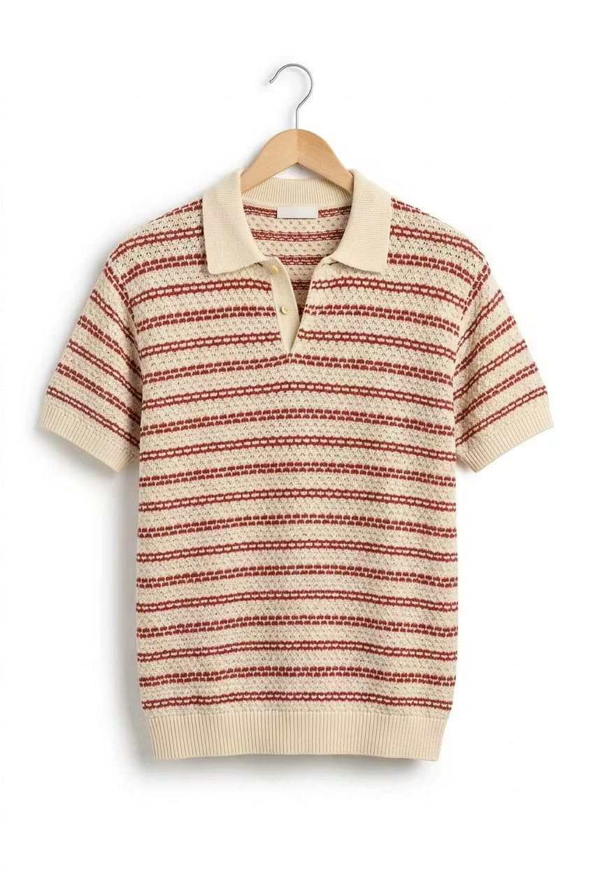 The Ashbourne Crochet Polo