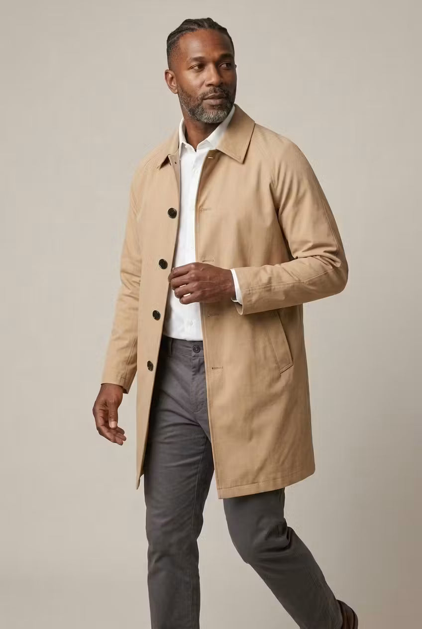 The Meridian Shield Mac Coat