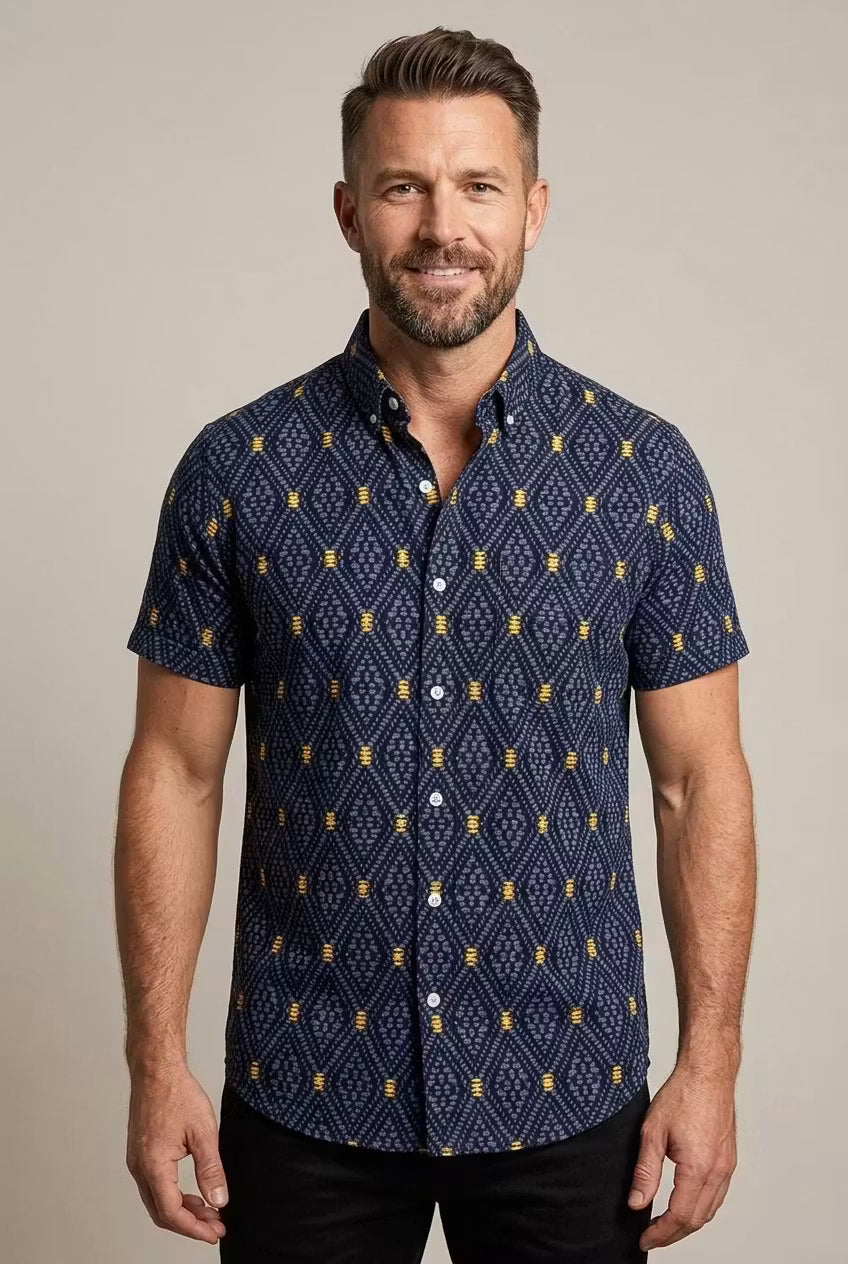 Bayside Mosaic Resort Shirt