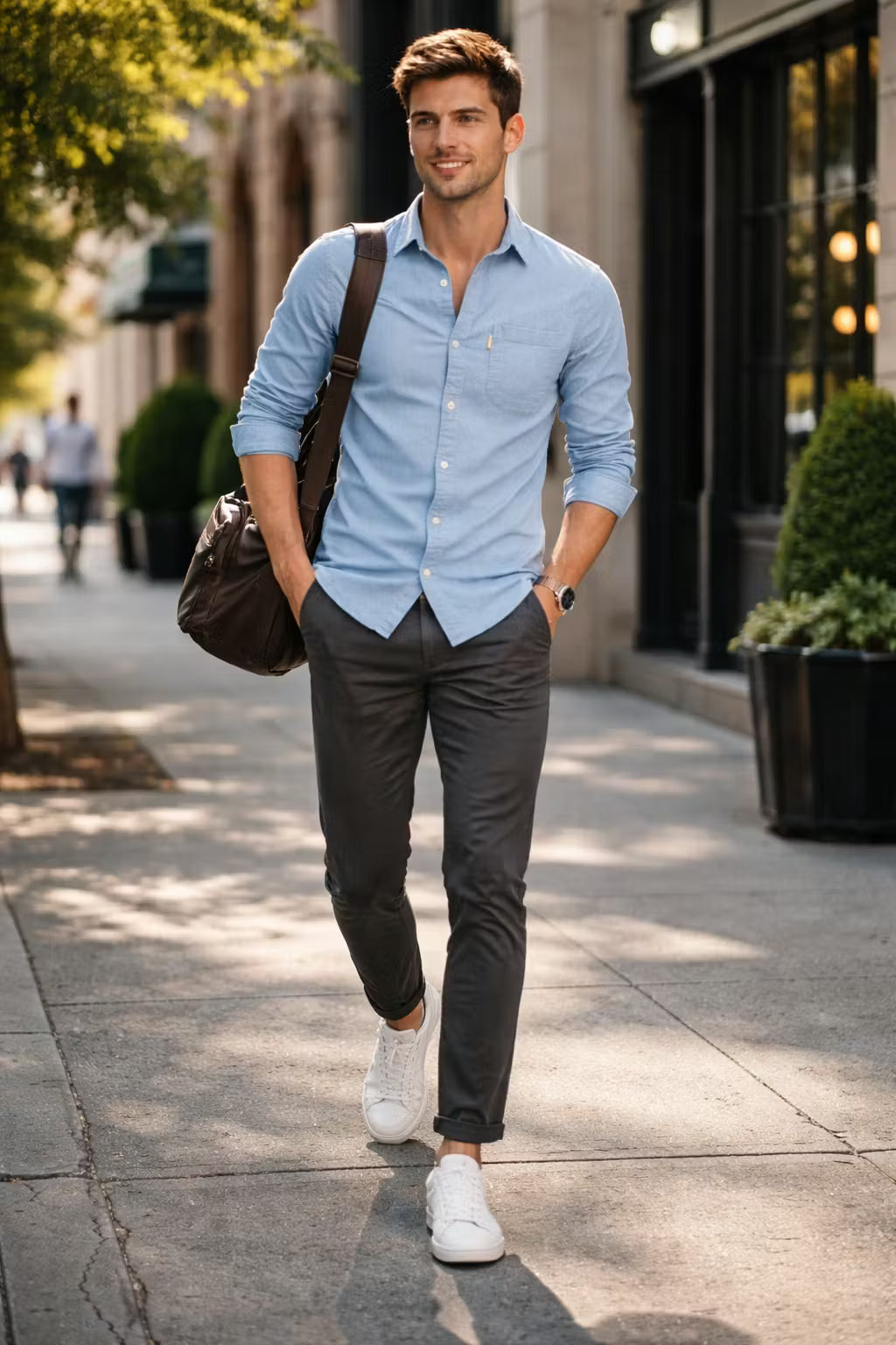 Stonehaven Spring Denim Shirt