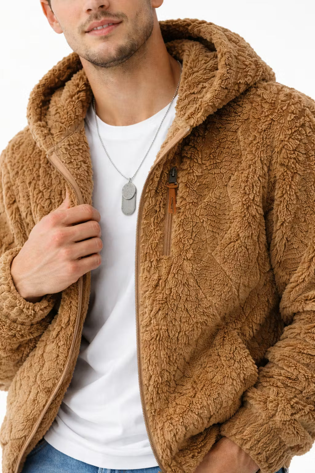 Men’s Fleece-Style Jacket