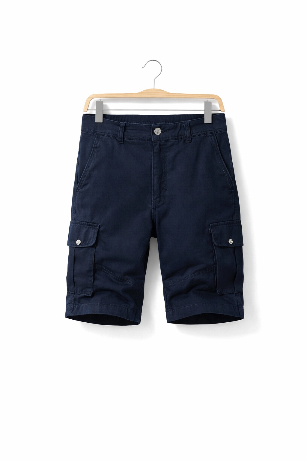 Utility Pocket Cotton Cargo Shorts