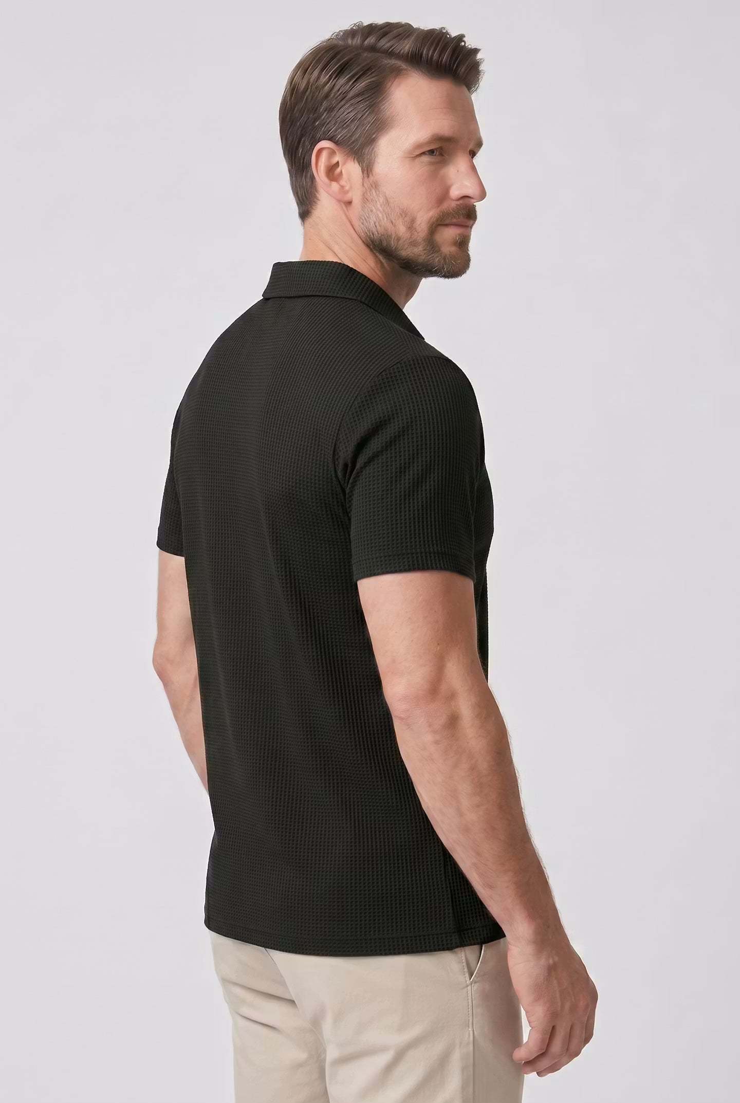 Marlow Waffle Polo
