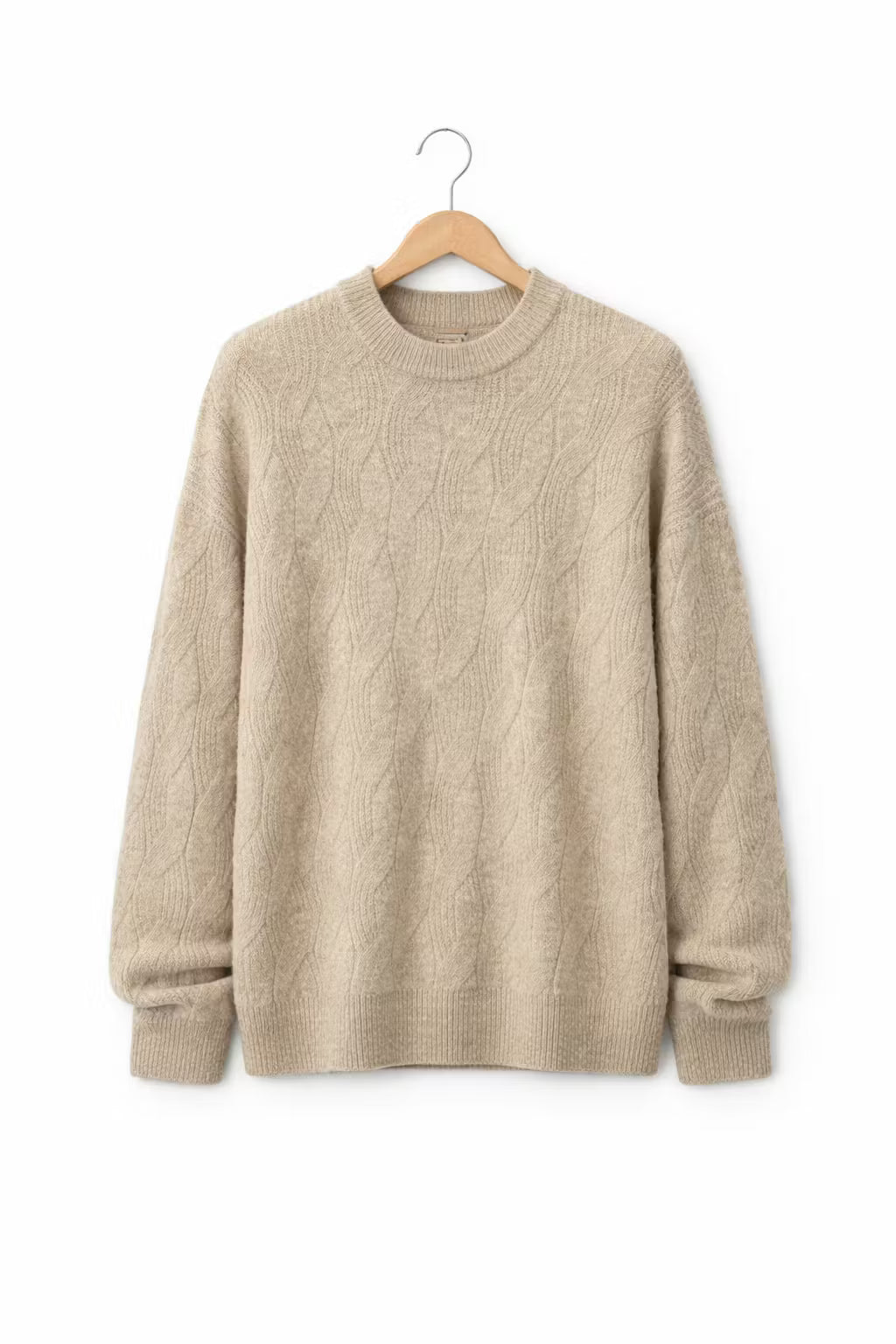 Textured Knit Crew