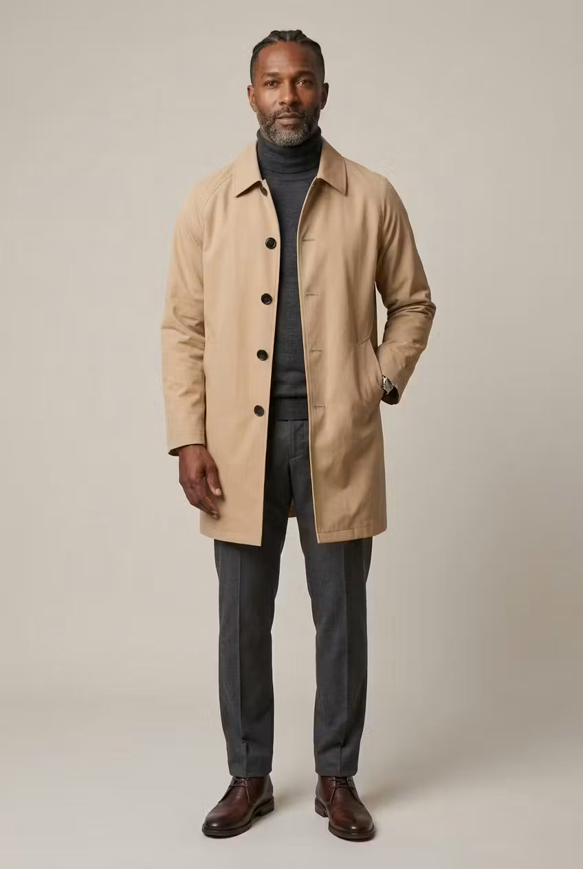 The Meridian Shield Mac Coat