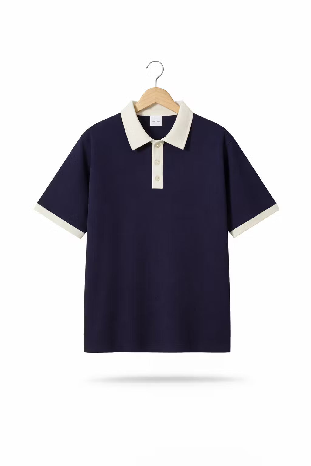 Harajuku Contrast Polo Shirt